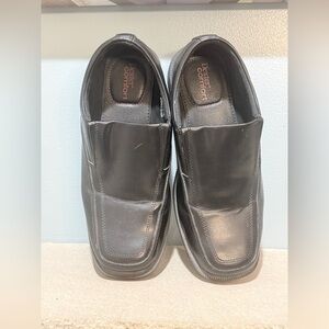 DEXTER Comfort Memory Foam Mens Square Toe Dress Shoes | Sz 8